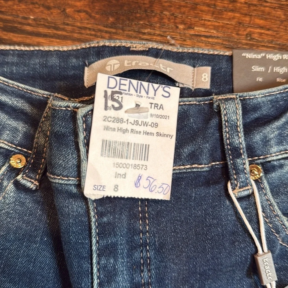 Girls size 8 denim jeans. Brand new with tags.